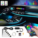Car USB Atmosphere Light Modification Center Control Instrument