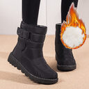 Snow Boots Winter Warm Plush Shoes Women Waterproof