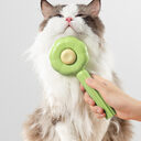 Sunflower Shape Pet Comb Cat
