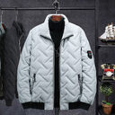Compressed Cotton Stand Collar Men's Cotton-padded Coat Winter