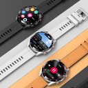 Smart Watch ECG PPG Business Stainless Steel Strap