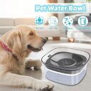 70oz Dog Water Bowl Large Capacity Spill Proof