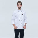 Hotel Chef's Clothes Long Sleeved Men