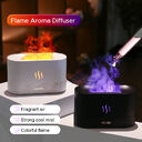 USB Ultrasonic Flame Humidifier Led RGB Colorful Essential
