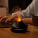 Newest RGB Flame Aroma Diffuser 130Ml 3d Colorful