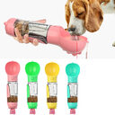 300 500ml Portable Multifunction Dog Water Bottle Food