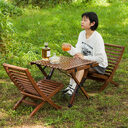 Portable Outdoor Folding Table And Chairs Set