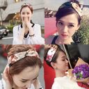 Women's Polka Dot Printed Bohemian Sweet Simple Hair