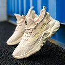 Men Sneakers Lightweight Breathable Walking Shoes