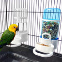 Convenient Edible Bird Water Pipe PP Blue Food