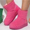 Winter Ankle Boots Warm Plush Snow Flat Shoes