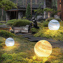 Solar Lawn Outdoor Waterproof Villa Garden Grass Earth