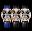 Men's Hollowed-out Quartz Watch