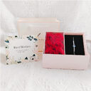 Rose Gift Box Necklace Jewelry