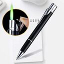 Creative Metal Signature Pen Lighter Windproof Gas Inflatable