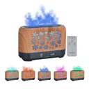 Christmas Snowflake Pattern Humidifier Household Colorful Aromatherapy Atmosphere