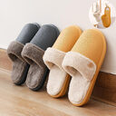Winter Home Slippers Detachable Washable House Shoes
