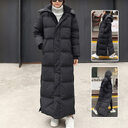 Winter Long Coat Warm Hooded Thickened Parka Jackaet