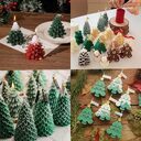 Christmas Tree Silicone Molds For DIY Creative Atmosphere