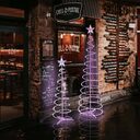 LED Spiral Christmas Tree Light Indoor And Outdoor