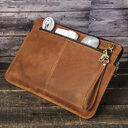 New Protective Case Crazy Horse Leather Notebook Computer