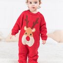 Newborn Baby Clothes Crawling Thickening Out Harness