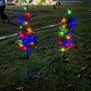 Solar Christmas Tree Lamp Garden Decoration Lights Countryard