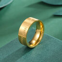 Style Stainless Steel Dopamine Ring Lovers