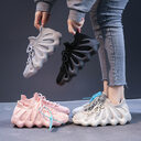 Breathable Casual Running Shoes Volcanic Socks For Men