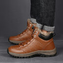 Winter Boots For Men Warm Leather Shoes