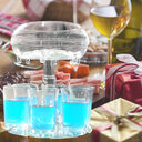 6-Shot Glass Dispenser Holder Wine Whisky Beer Rack