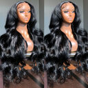 Inch Body Wave Lace Front Human Hair Wigs