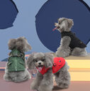 Pet Winter Cotton Dog Clothes Zipper Jacket Supplies