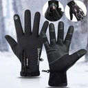 Winter Gloves Touchscreen Non-Slip Unisex Waterproof Windproof Warm