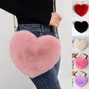 Love Bags For Women Plush Chain Shoulder Valentine's