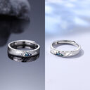 Twilight Couple Ring A Pair Of Silver Men
