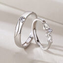 Versatile Men And Women Pair Rings Fashion Accessories