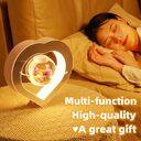 Valentines Day Gift Heart Floating Table LED Night