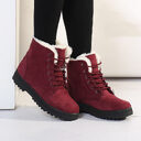 Winter Snow Boots With Warm Plush Ankle