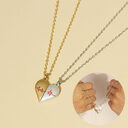 Heartbeat Magnetic Heart Necklace Love Couple Jewelry