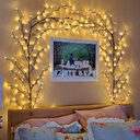 Vines With Lights Christmas Garland Light Flexible DIY