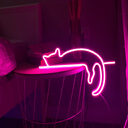 Neon Light-emitting Cat LED Light Room Bedroom Decorative