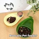 Avocado Pet Dog Cat Automatic Feeder Bowl