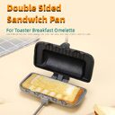 Double-Sided Sandwich Pan Non-Stick Foldable Grill Frying