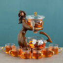 Maid Semi-automatic Tea Set Making Kungfu Teapot Automatic