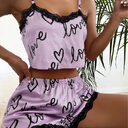 Household Clothes Pajamas Women Lace Suspender Shorts