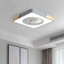 Modern Ceiling Fan With Light And Control Home