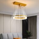 The New Ceiling Light Invisible Fan Scandinavian Luxury