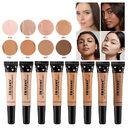 8-color Hose Concealer Repair Nourishing Liquid Foundation Dark