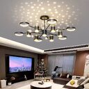 Light Luxury Chandelier Nordic Star Lamp Combination Whole